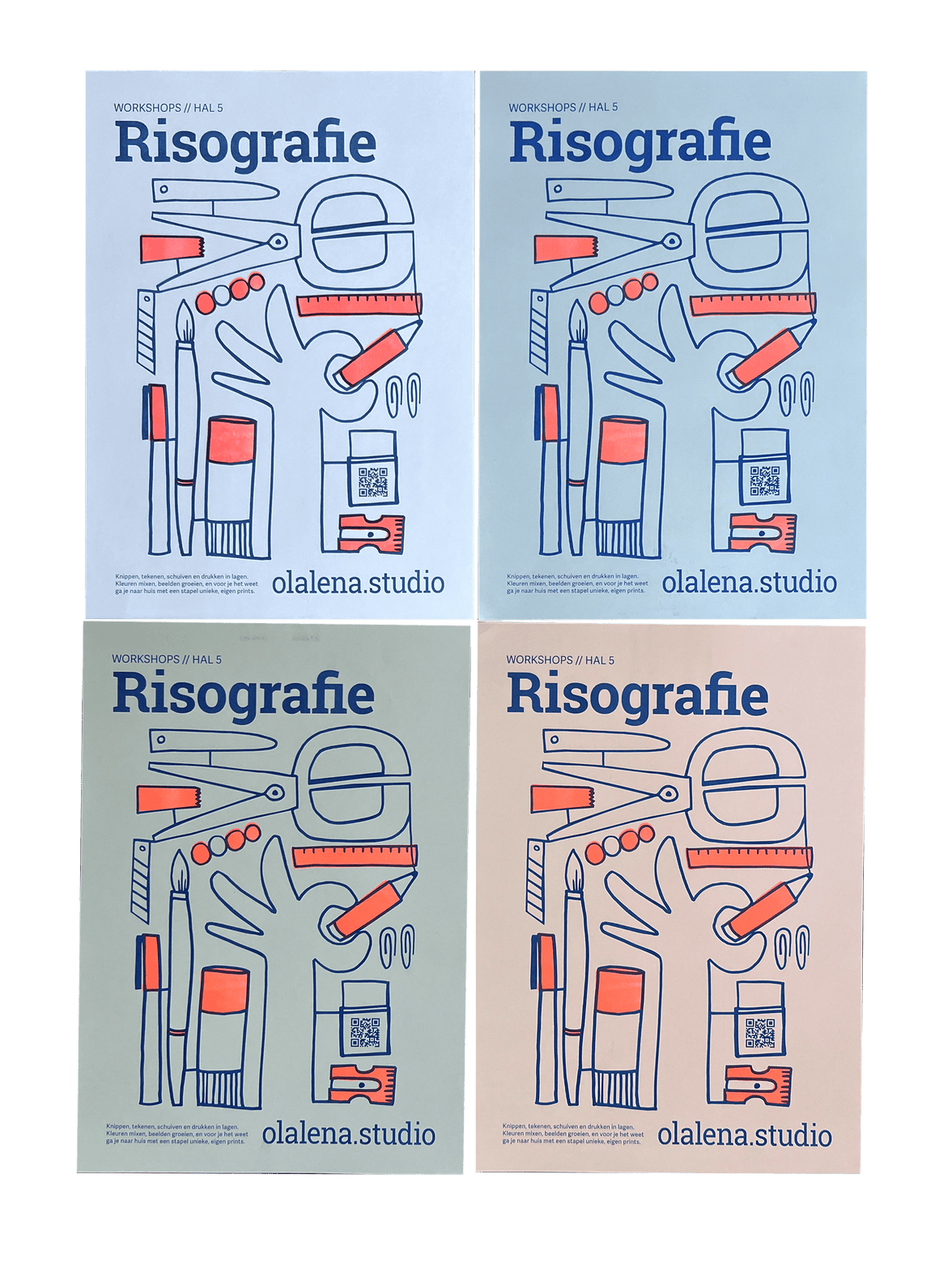 Risografie workshop posters